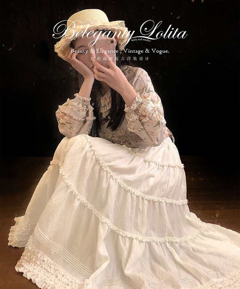 Beleganty Lolita フリル ペチコート [LO578] | Roses on t
