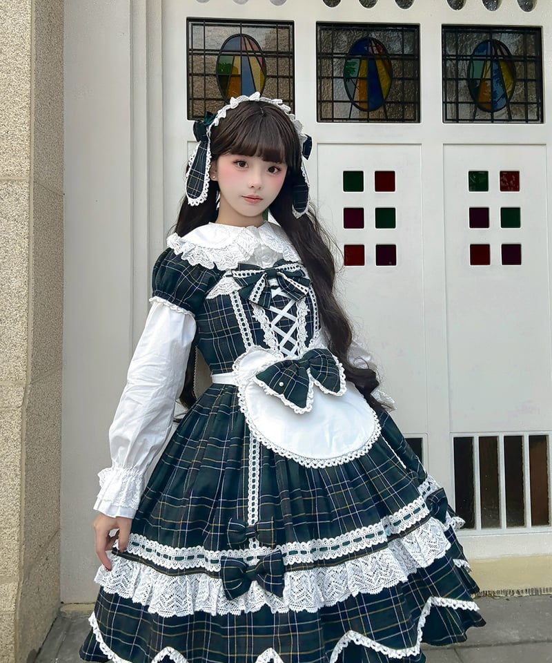 Miss Point / 追憶の庭のうさぎ姫 チェック版 ロリィタ