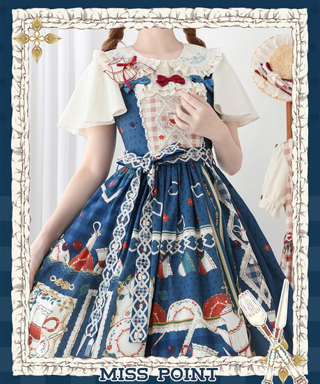 Miss Point / Picnic Tea Party ロリィタドレス JSK  [LO1113]