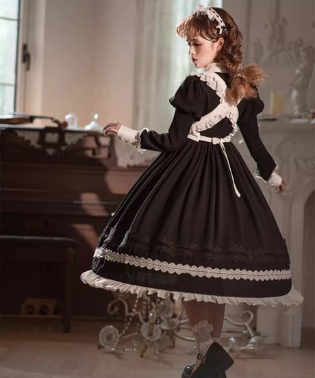 Moonlight Storage / アフタヌーンティーメイド メイド服 セット[LO789]