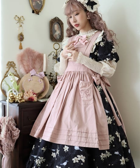 Dark Star Island 百合と山の風 クラシックロリィタドレス ワンピース セット [LO611]
