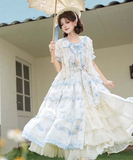 miss point ロリィタ　ホワイトドレス CATEGORY Miss Point（圆点点小姐lolita洋服社） | Roses on