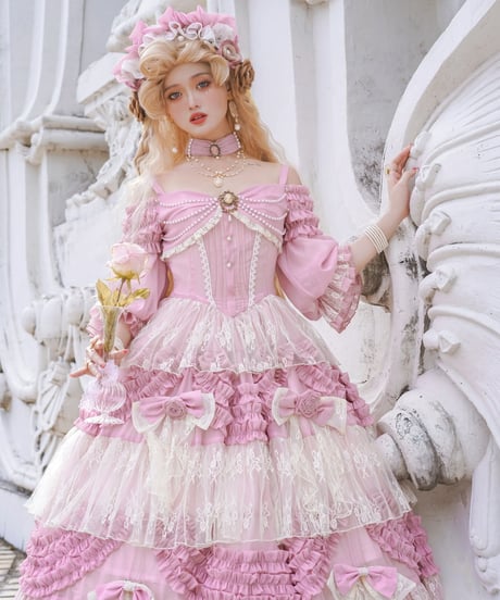 松子手作洋服 Cloudy Night クラシック ロリィタ ドレス  full set [LO632]