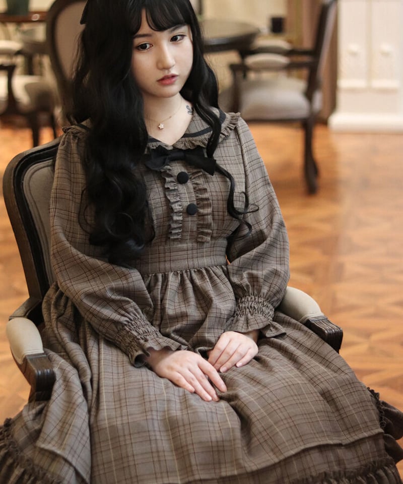 お取り寄せ]アガサ事件簿 ワンピース [LO183] | Roses on the Roof