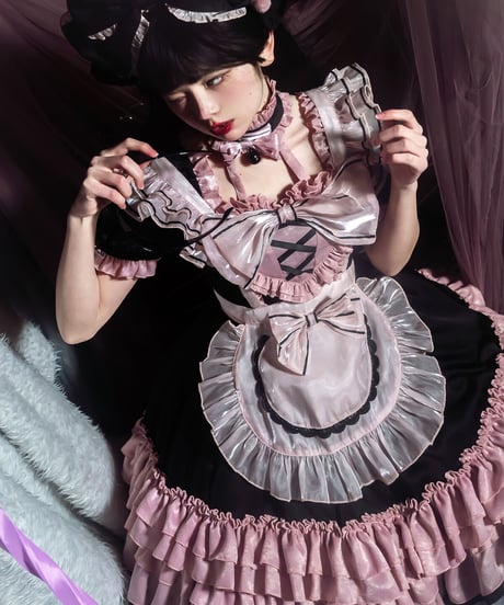 Black Fairy Lolita ラブサイクル ロリィタドレス ワンピース単品 [LO472]