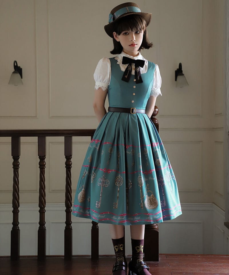 Miss Point アンティークキー ロリィタドレス JSK [LO756] | Rose