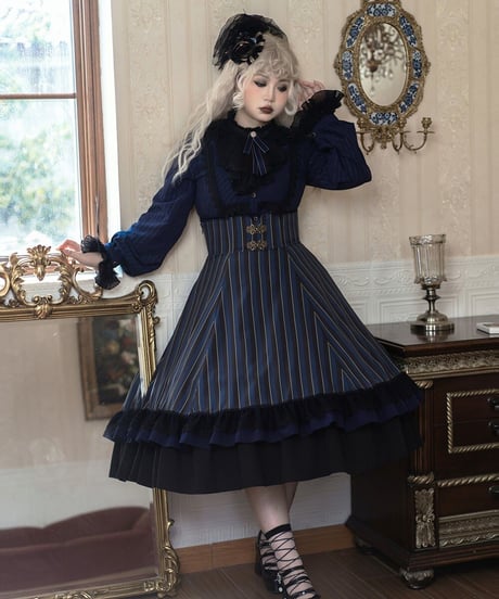 Miss Point / Point Manor クラシックロリィタ コルセットスカート  [LO622]
