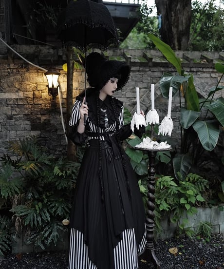 VantablackStudio / Wednesday Addams Manor ゴシック SK, ブラウス, ジャケット [LO919]