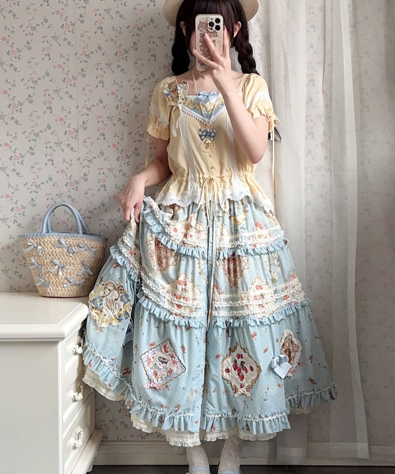 【miss point】Cat Rose Tea ワンピース Cat Rose Tea ワンピース(タイプ2)【Miss Point】 – Epetice