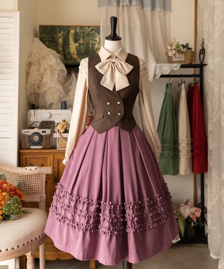 Forest Wardrobe 森林のかご4.0 Vネックベスト [LO950]