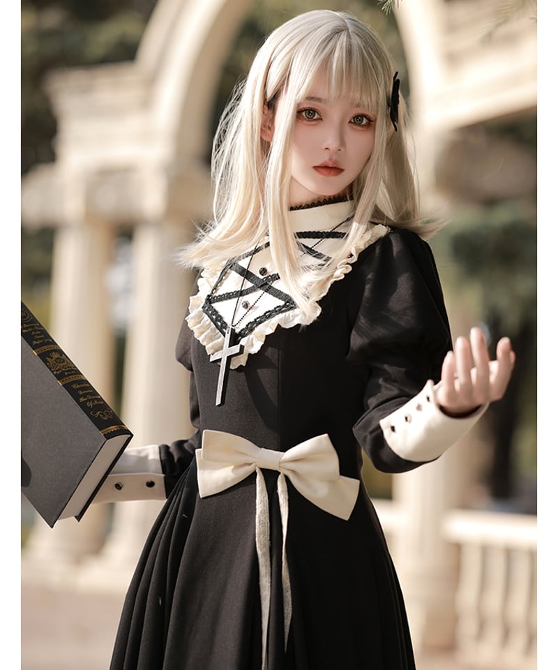 with PUJI / トワイライトレター ロリィタドレス ワンピース with PUJI / トワイライトレター ロリィタドレス ワンピース