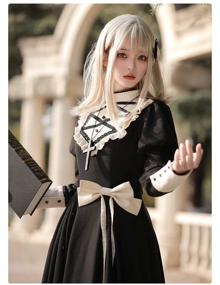 with PUJI / トワイライトレター ロリィタドレス ワンピース with PUJI / トワイライトレター ロリィタドレス ワンピース