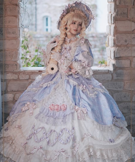 HinanaQueena  鏡の中のプリンセス ロングドレス フルセット [LO969]
