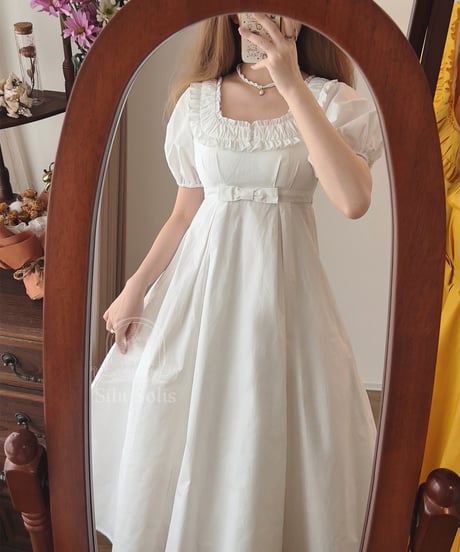 Forest Wardrobe 朝の森林 コットンワンピース [LO1601]