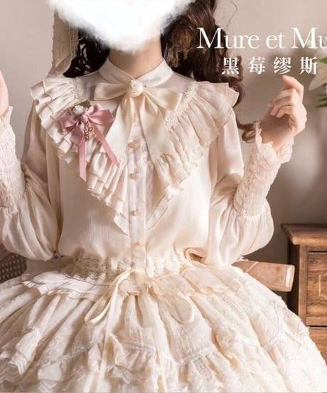 mure et muse ローズ・マンブラッシー ロリィタブラウス [LO477]
