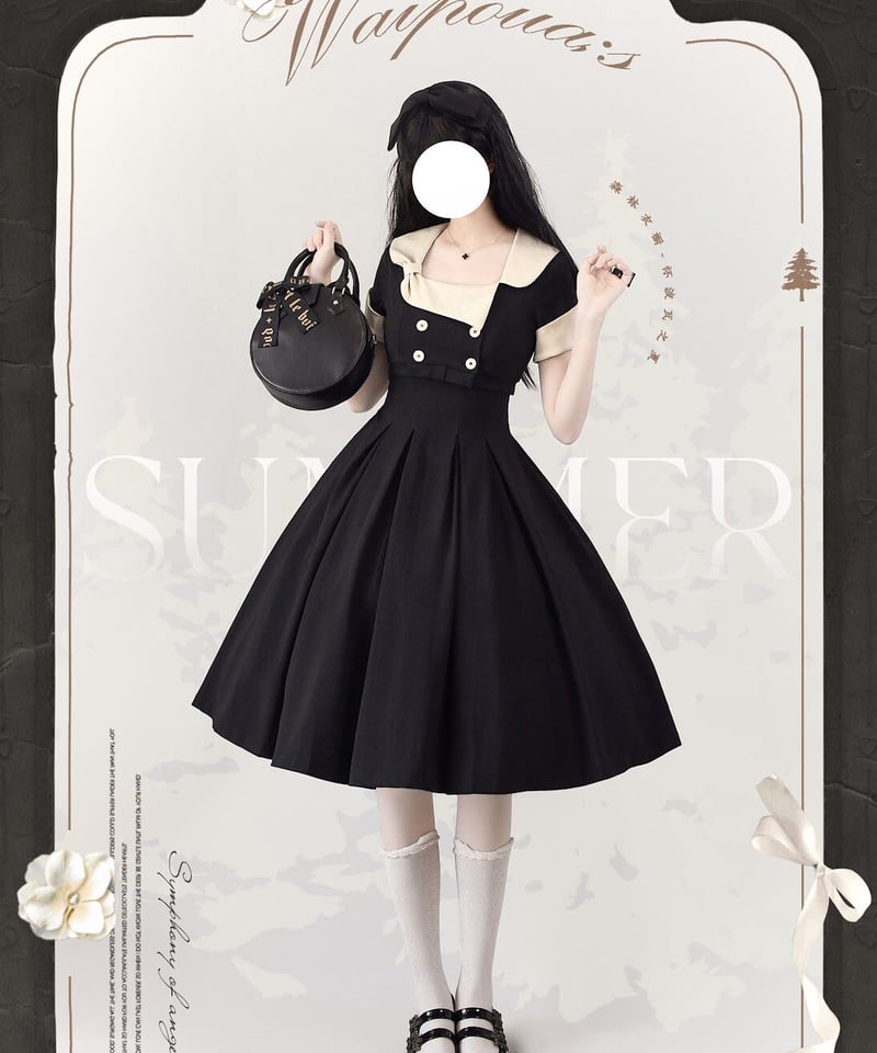 Forest Wardrobe ワイポウアの夏 ノースリーブOP＋ショートジャケット  