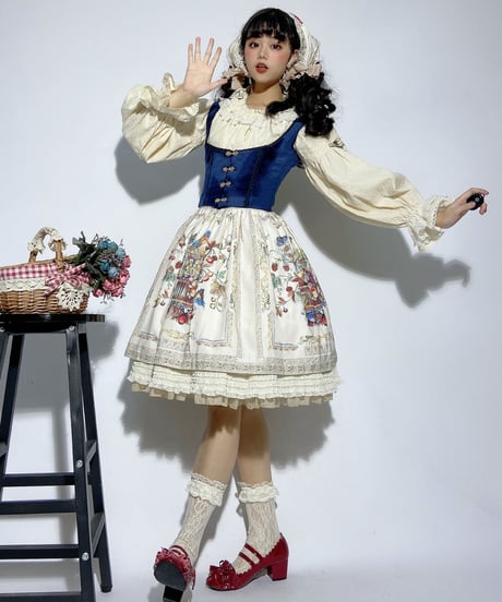 Miss Point 豊作賛歌 バイエルン風 スカート ショート [LO390]