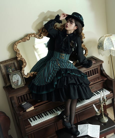 Miss Point / Point Manor クラシックロリィタ コルセットスカート  [LO622]