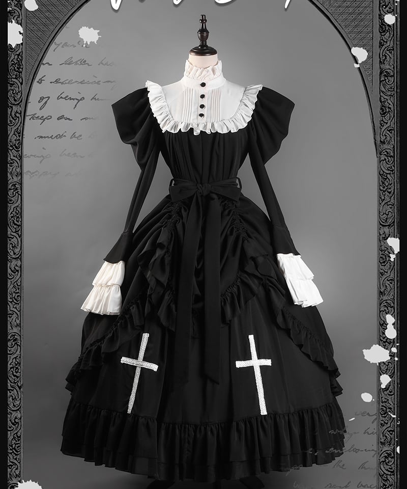 VantablackStudio / No.1 Doll ゴシック ワンピース [LO1379
