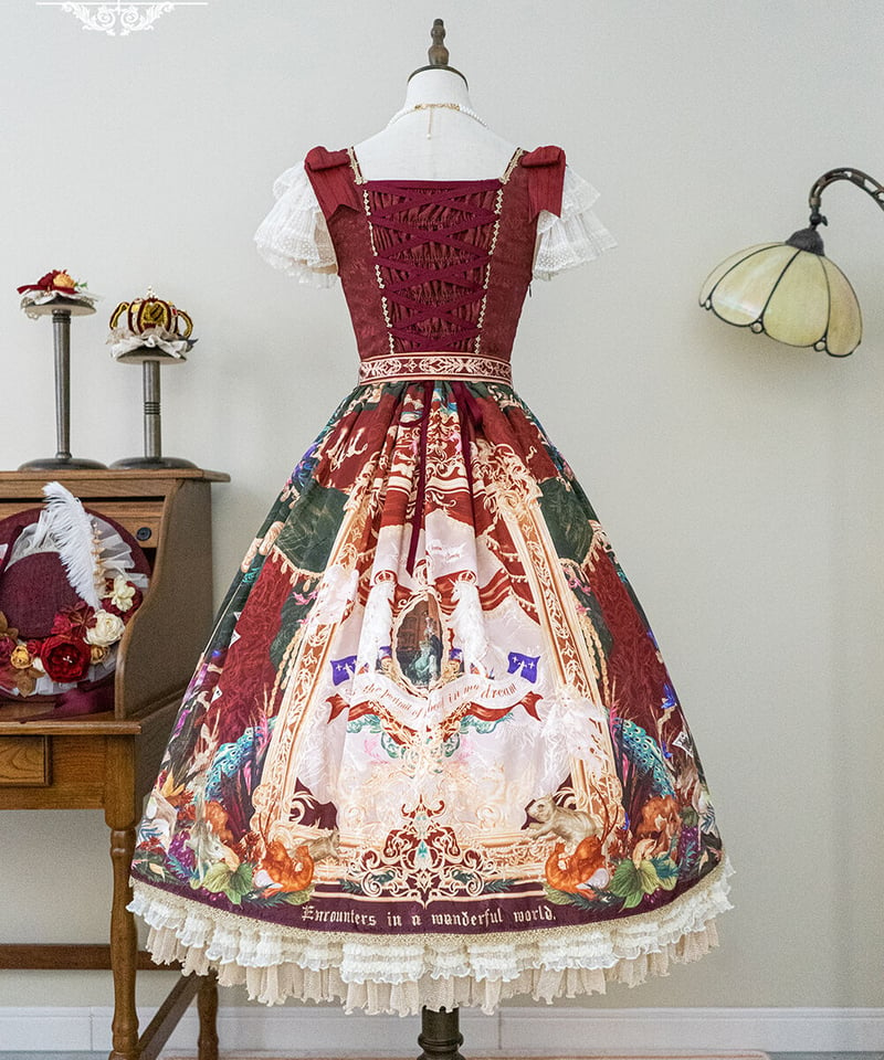 販売割引商品 LO672 lolita オリジナル jsk ロリータ ワンピース - その他