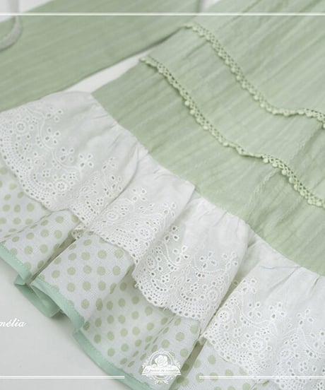 la poésie de camélia いちご 刺繍ロリィタ ワンピース ロング [LO474]