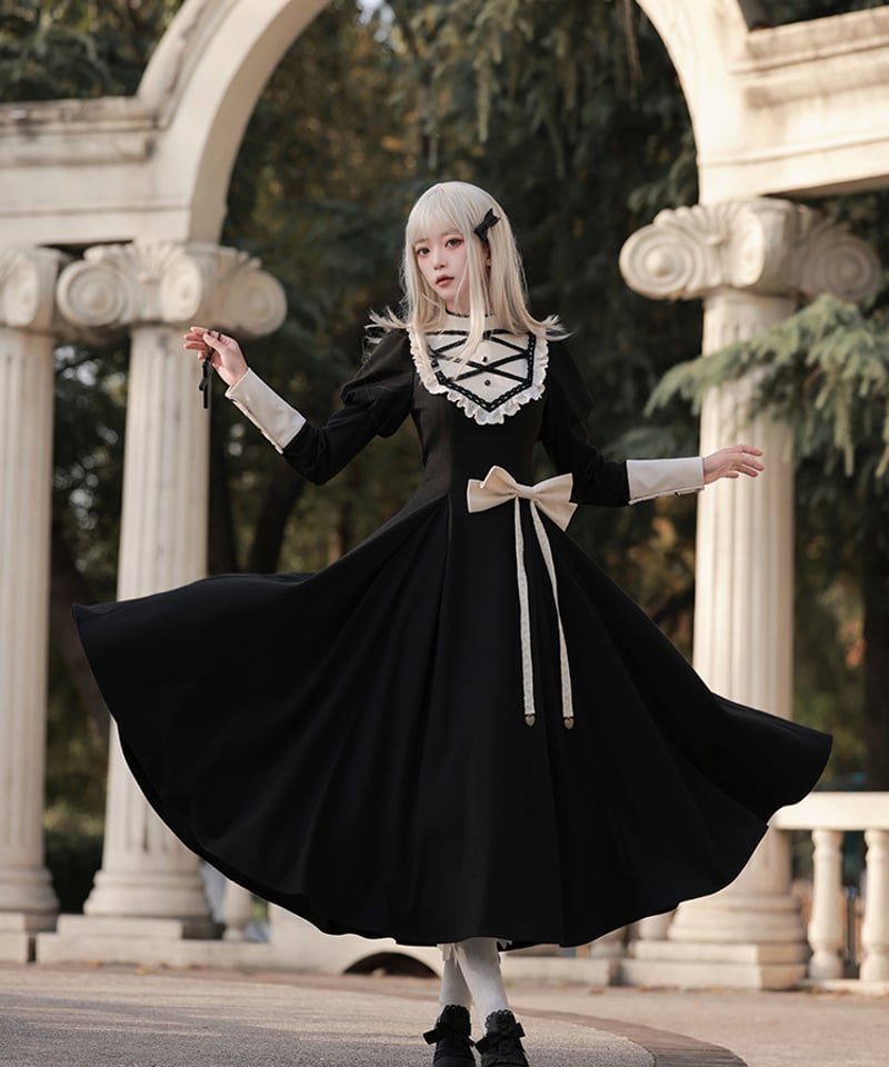 with PUJI / トワイライトレター ロリィタドレス ワンピース with PUJI / トワイライトレター ロリィタドレス ワンピース