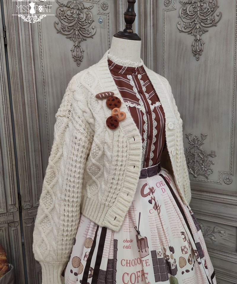 angelic pretty メルチョコカーディガン　ロリィタ Melty Chocolate Knit Cardigan by Angelic Pretty