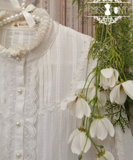 ボーンチャイナ花瓶 クラシックロリィタ ブラウス [LO244]