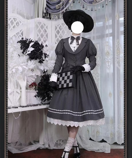 SEVEN BABY Lolita 巡礼者 クラシック ロリィタ ワンピース フルセット [LO625]