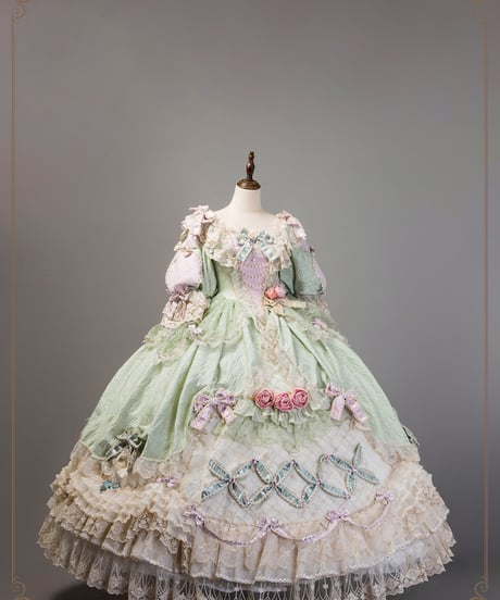 HinanaQueena  鏡の中のプリンセス ロングドレス フルセット [LO969]