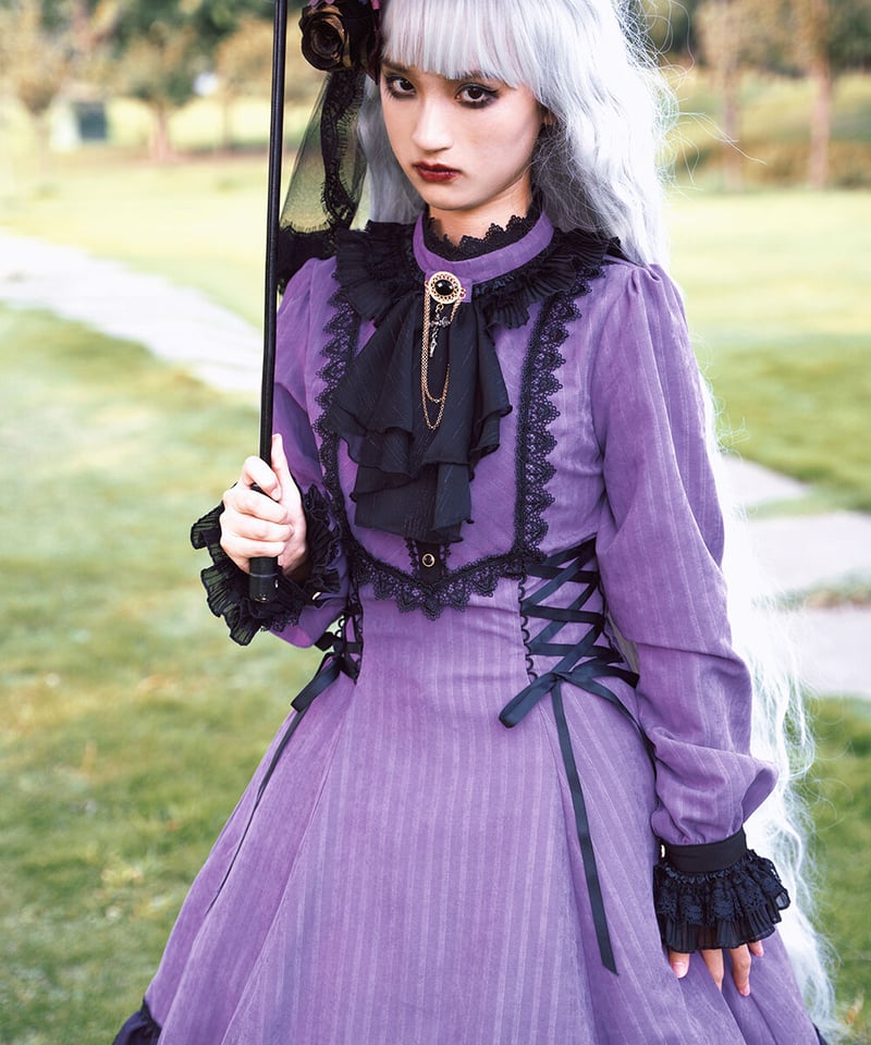 Miss Point / Point Manor クラシックロリィタ 長袖ワンピース [LO