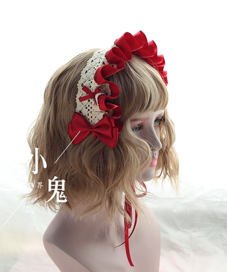 ロリィタ ヘッドドレス ショートボンネット [LO180]