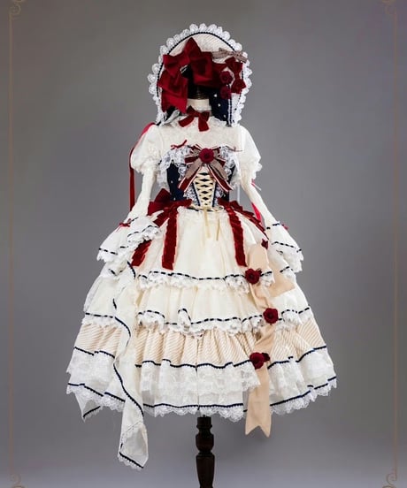 HinanaQueena  夢の国のアリス ロリィタドレス セット [LO830]