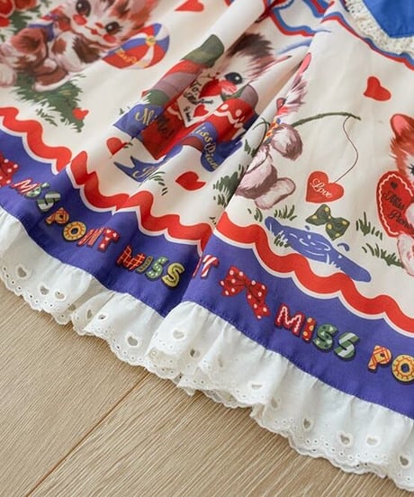 Miss Point / with kitty  サスペンダーSK [LO805]