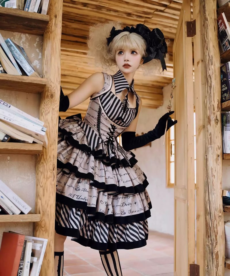 生成　ロリータドレスセット DH/OB50-06【45～50cmドール用】ブルーロリータドレスセット