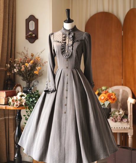 Forest Wardrobe / 森の古城 ワンピース、ベスト [LO1532]