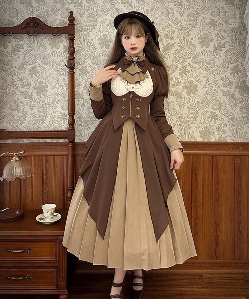 Alice Girl / 探偵執事 ショートジャケット+ワンピース [LO893 Alice Girl / 探偵執事 ショートジャケット+ワンピース [LO893