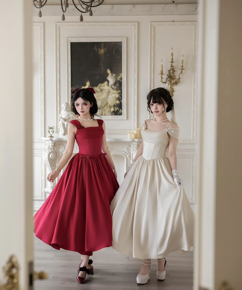 with PUJI / 最愛の告白 クラシック リトル・パーティードレス set