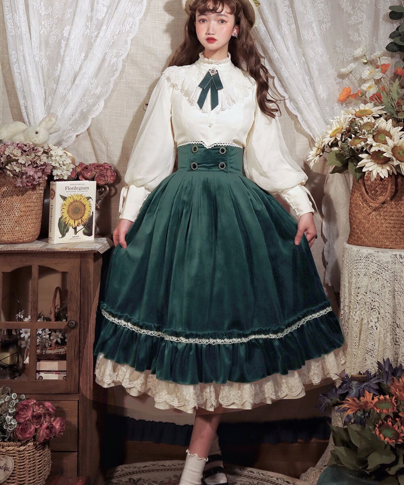 Miss Point / 薔薇人形 ロリィタドレス コルセットスカート [LO113] |