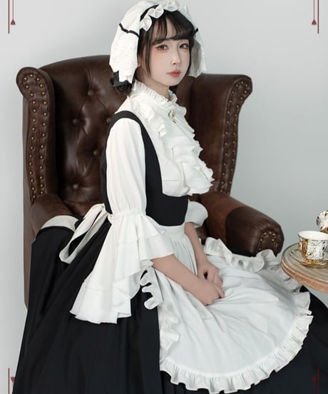Black Cat Manor ロングメイド服 Ⅷ型 オーダー [OP400]