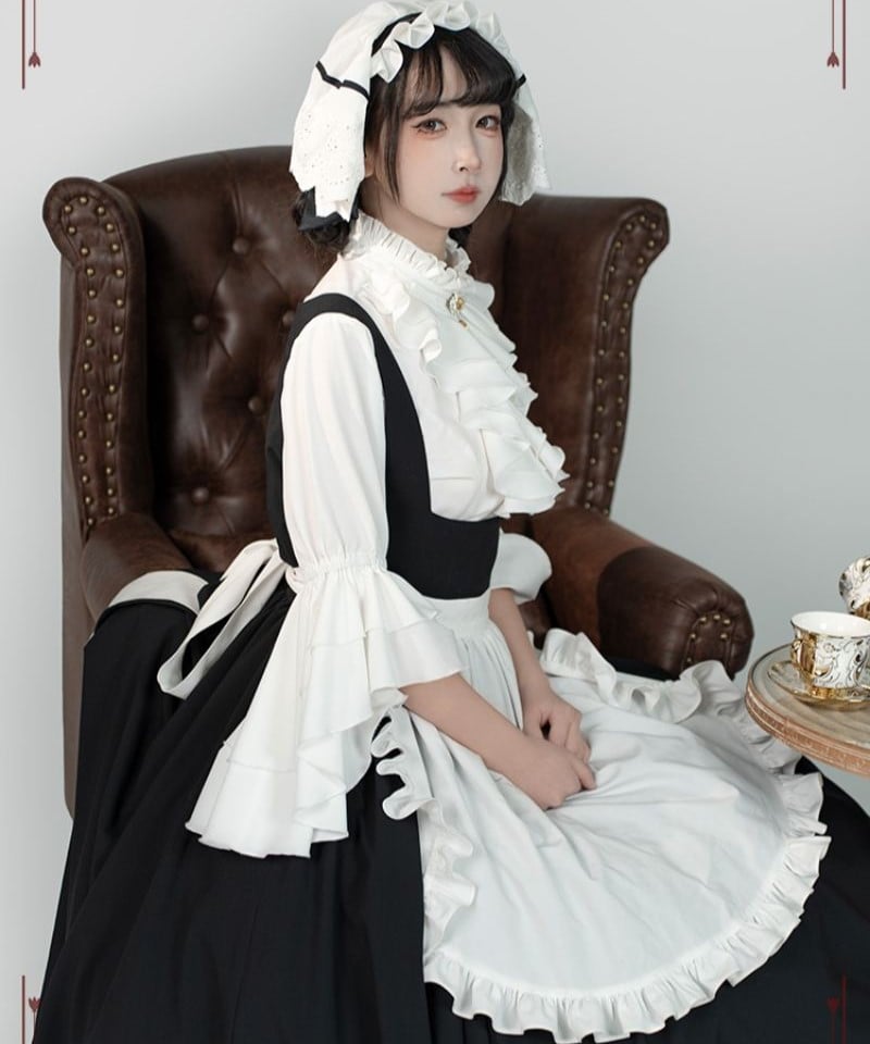 Black Cat Manor ロングメイド服 Ⅷ型 オーダー [OP400] | Roses