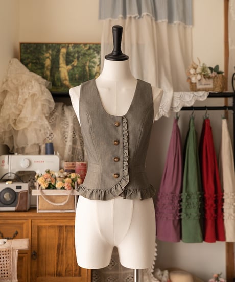 Forest Wardrobe 森林のかご4.0 フリルベスト [LO950]