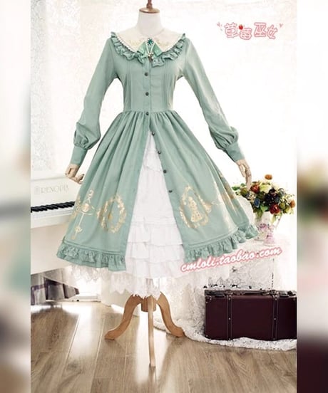 草莓巫女 Alice in Wonderland ロリィタ ワンピース, JSK  [LO799]