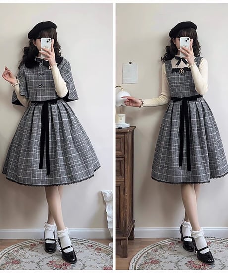 Miss Cube アールグレイティ 秋冬ロリィタドレス 単品 [LO905]
