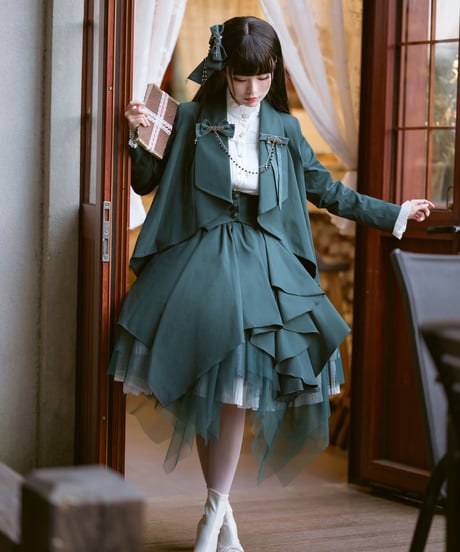 時之神殿Lolita 晚祷歌 イレギュラーヘムジャケット  [LO399]