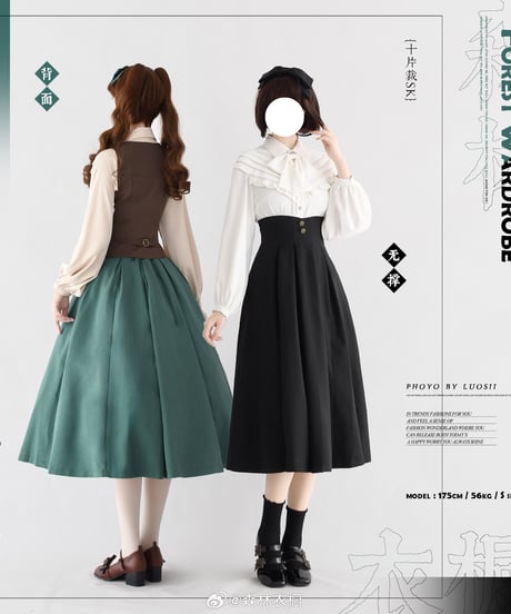 Forest Wardrobe 森林のかご4.0 10枚はぎスカート [LO950]