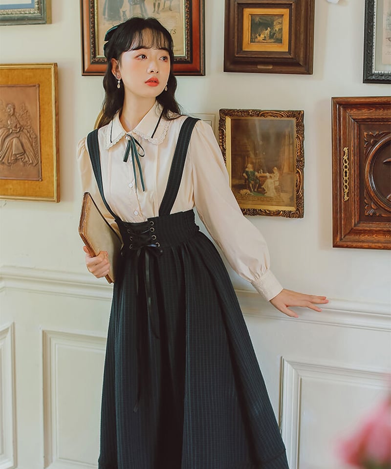 コルセット付きスカート フリル ストライプ 146498766.jpg?cmsp_timestamp=