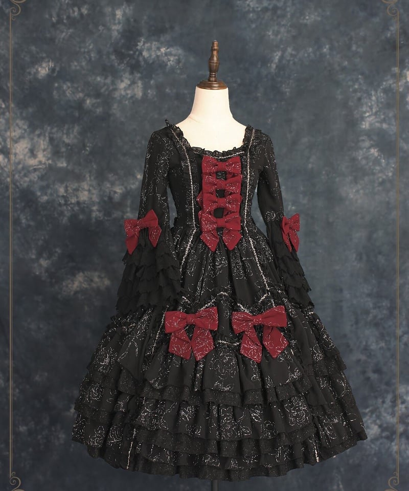 HinanaQueena ROCOCO ロリィタドレス ワンピース ロング full set
