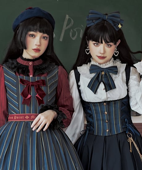 Miss Point / Point Manor クラシックロリィタ ジャボ・リボン [LO622]