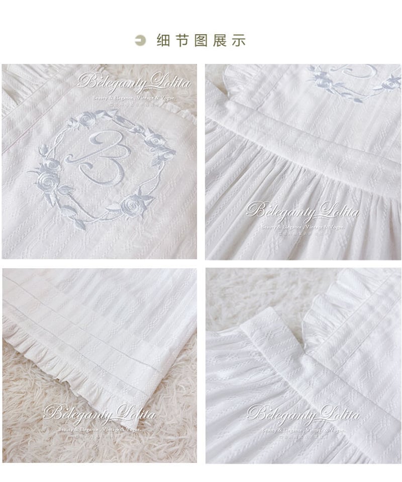 Beleganty Lolita / トランプ パッチ刺繍 アリス コットン ビッグ